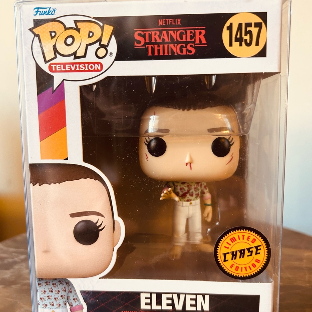 Funko Pop! Vinyl Stranger Things Eleven #1457 Chase Limited Edition Figure 2023